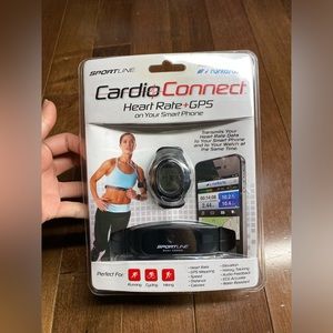 SPORTLINE CARDIO CONNECT HEART RATE + GPS on your smartphone New